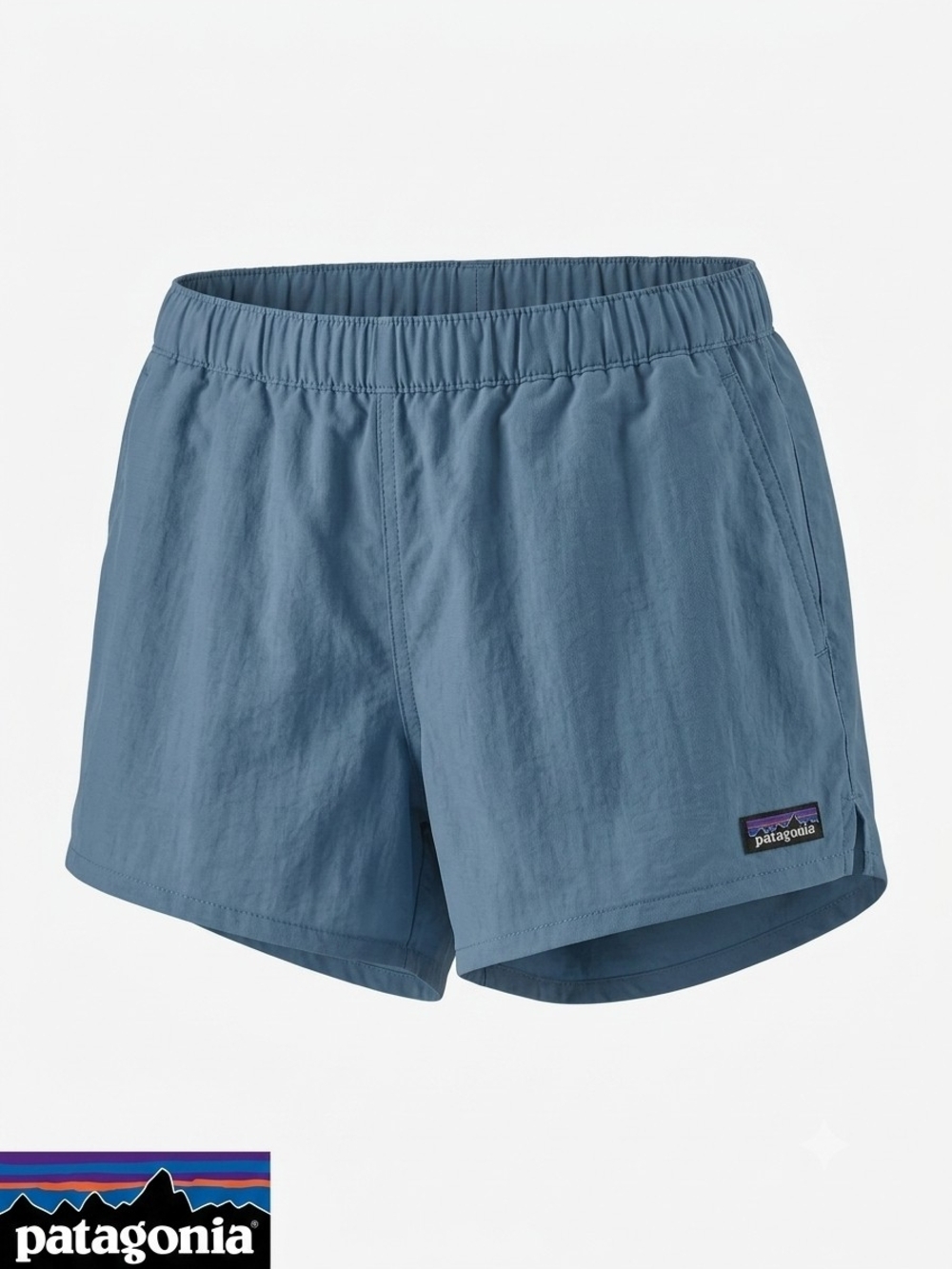Patagonia Women's Slate Blue Athletic Shorts